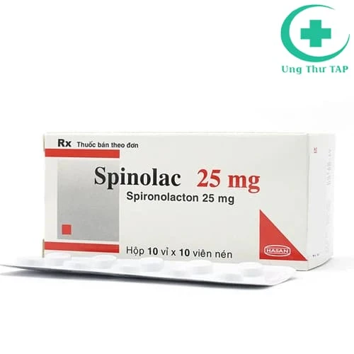 Spinolac 25mg Hasan - Thuốc lợi tiểu hiệu quả của Hasan