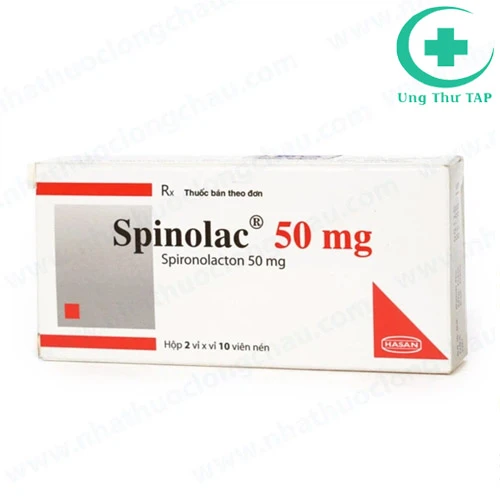 Spinolac 50mg - Thuốc hỗ trợ lợi tiểu hiệu quả của Dermapharm