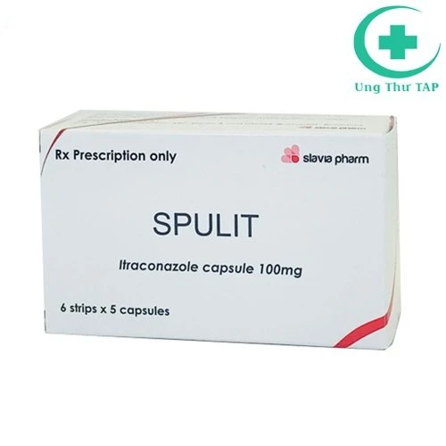 Spulit 100mg - Thuốc điều trị nhiễm nấm của Slavia Pharm