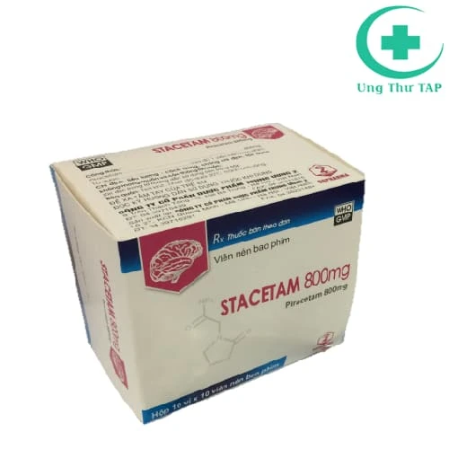 Stacetam 800mg Dopharma - Điều trị tai biến mạch máu não
