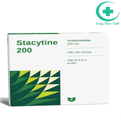 Stacytine 200 (Viên nén sủi bọt) - Thuốc làm tiêu nhầy hiệu quả