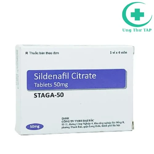 STAGA-50 Stallion - Thuốc điều trị rối loạn cương dương