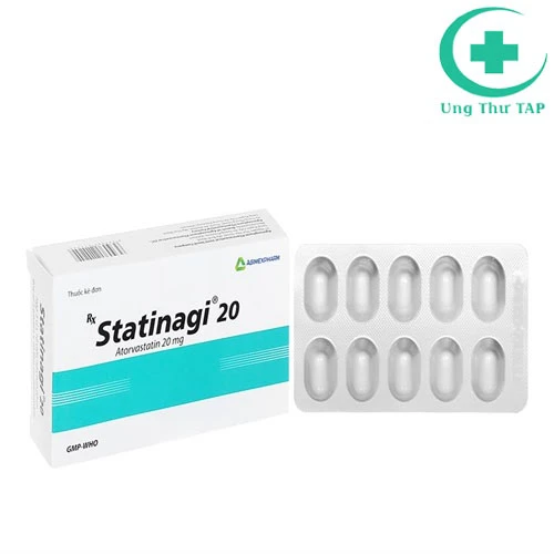Statinagi 20 - Thuốc điều trị tăng cholesterol máu hiệu quả