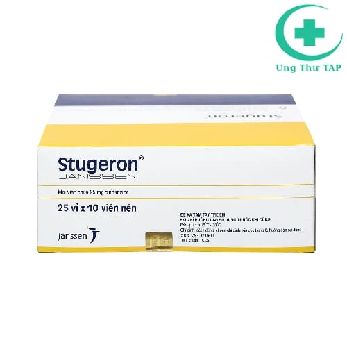 Stugeron 25mg Janssen - Thuốc điều trị rối loạn tuần hoàn não