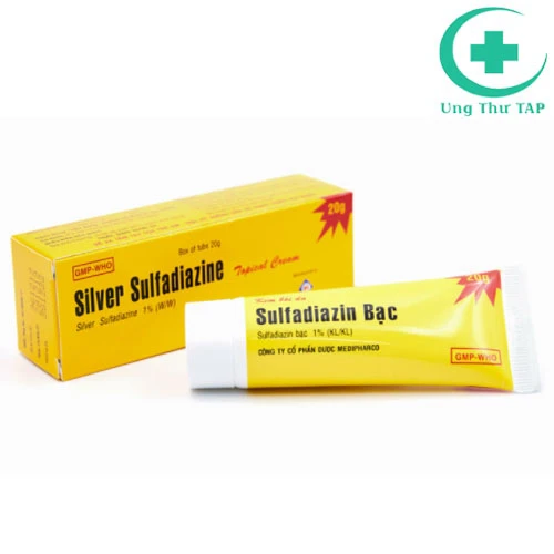 Sulfadiazin bạc - Thuốc bôi điều trị bỏng hiệu quả của Medipharco