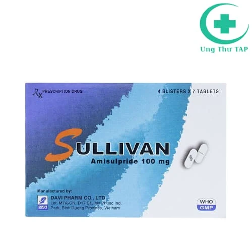 Sullivan 100mg Davipharm - Thuôc điều trị các bệnh thoái hóa khớp