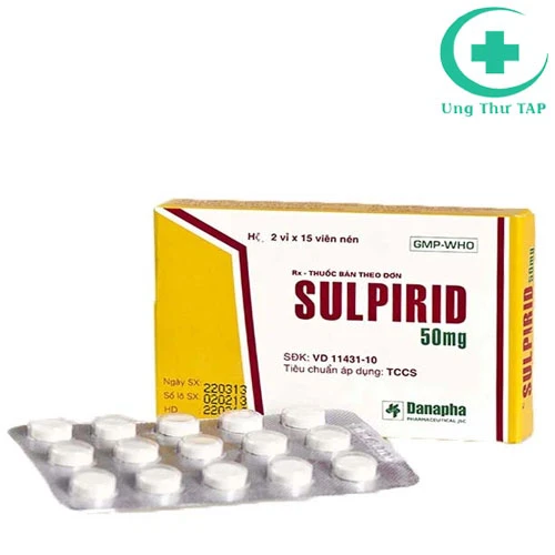 Sulpirid 50mg - Thuốc điều trị chứng lo âu ở người lớn
