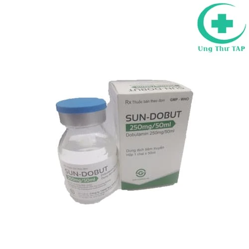 Sun-dobut 250mg/50ml - Thuốc điều trị thiểu năng cơ tim