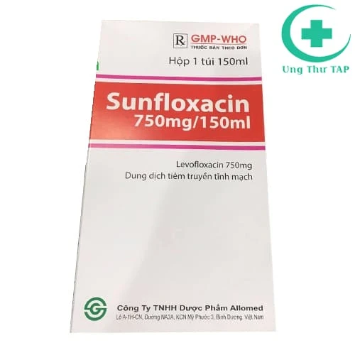 Sunfloxacin 750mg/150ml - Thuốc điều trị nhiễm trùng hiệu quả
