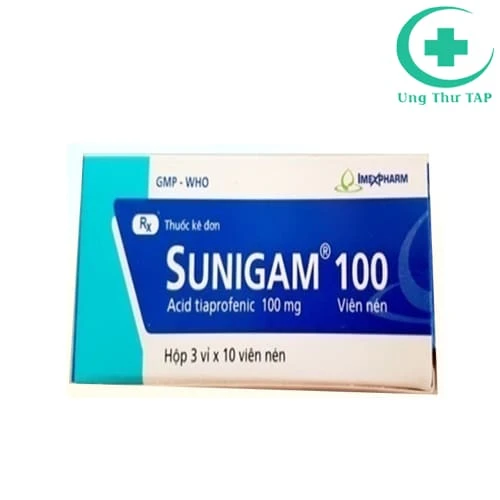 Sunigam 100 - Thuốc điều trị viêm đau xương khớp hiệu quả