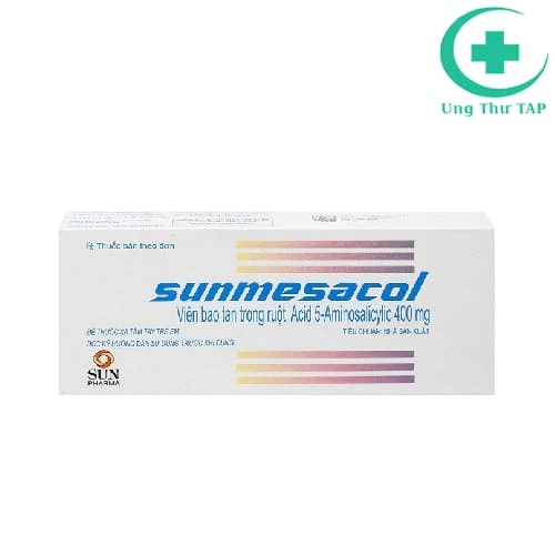 Sunmesacol - Thuốc điều trị viêm loét đại tràng hiệu quả