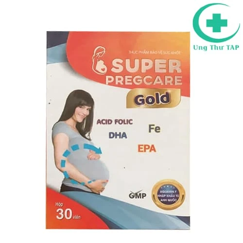 Super Pregcare Gold - Bổ sung DHA,EPA, Sắt, Acid folic, vitamin
