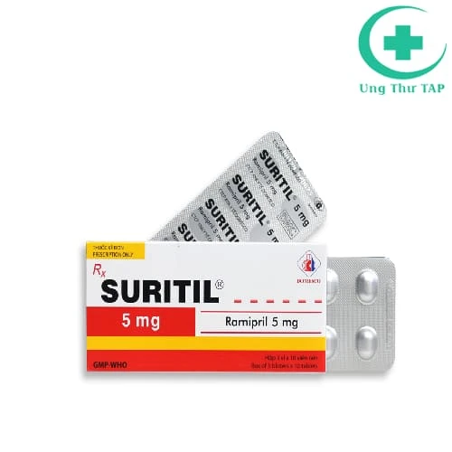 Suritil 5mg - Thuốc điều trị tăng huyết áp hiệu quả của Domesco