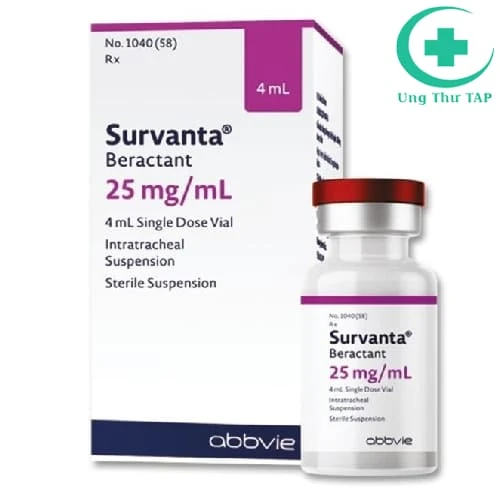 Survanta Suspension 25mg/ml - Thuốc phòng  chứng suy hô hấp