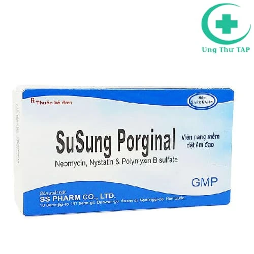 SuSung Porginal SS Pharm - Thuốc điều trị nhiễm trùng phụ khoa
