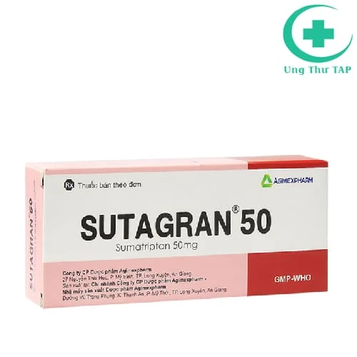 Sutagran 50mg Agimexpharm - Thuốc điều trị bệnh đau nửa đầu