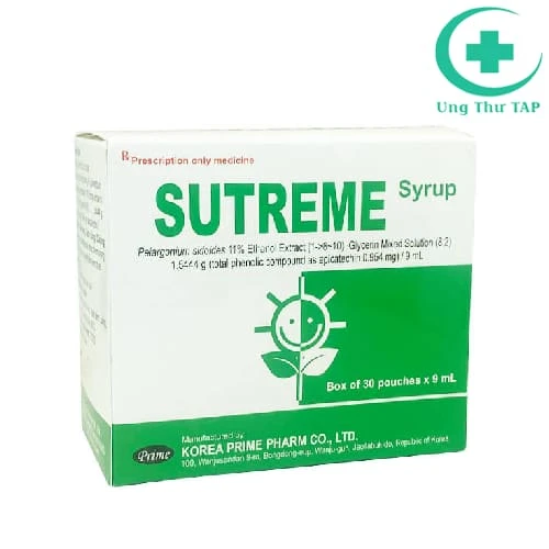 Sutreme Syrup Korea Prime Pharm - Điều trị viêm đường hô hấp