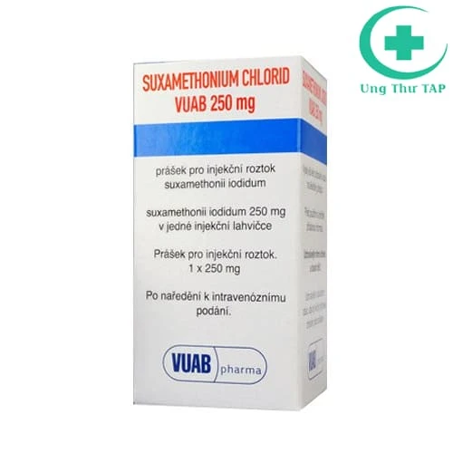 Suxamethonium Chlorid Vuab 250mg - Thuốc giãn cơ chất lượng