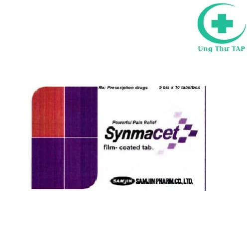 Synmacet film coated tablet Samjin Pharm - Thuốc giảm đau