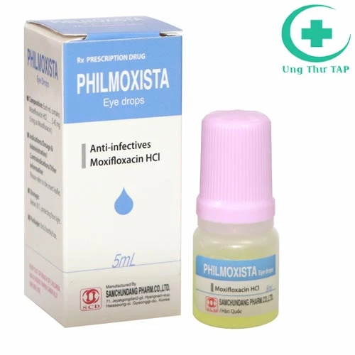 Philmoxista eye Drops - Thuốc kháng sinh cho bệnh lý ở mắt
