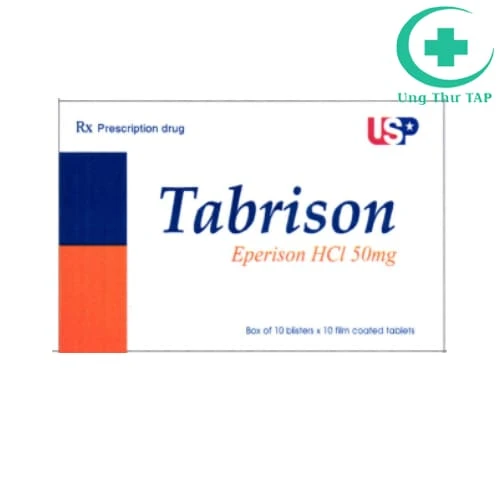 Tabrison 50mg - Thuốc điều trị liệt cứng, viêm khớp hiệu quả