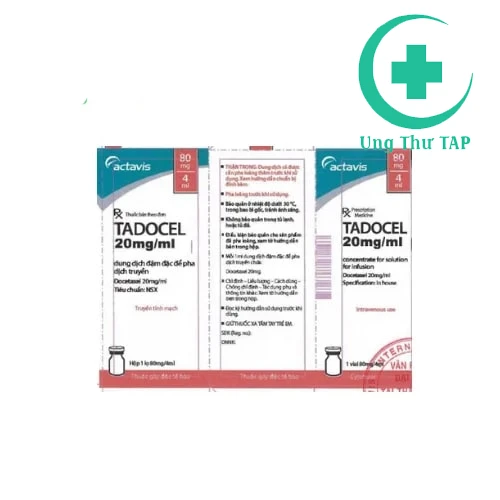 Tadocel 20mg/ml - Thuốc điều trị ung thư hiệu quả của Ý