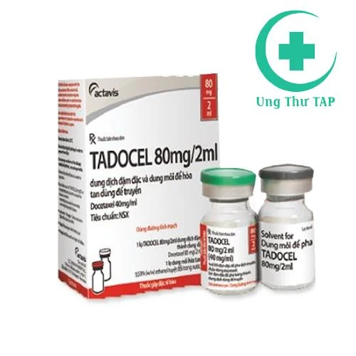 Tadocel 80mg/2ml - Thuốc trị các ung thư hiệu quả của Romania