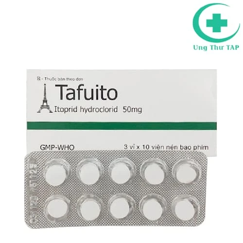 Tafuito 50mg Tipharco - Thuốc điều trị triệu chứng viêm dạ dày