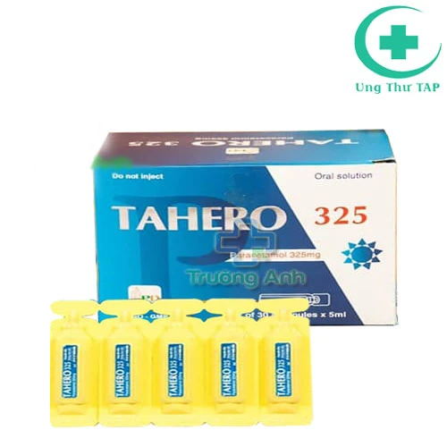 Tahero 325  - Thuốc giảm đau hạ sốt hiệu quả
