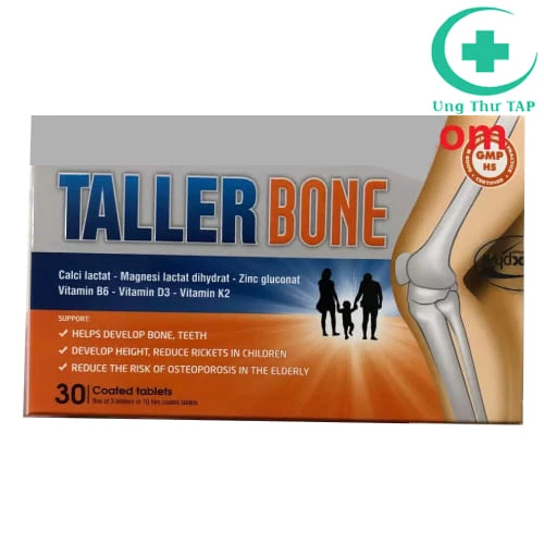 Taller Bone - Hỗ trợ  giúp phát triển xương, răng hiệu quả