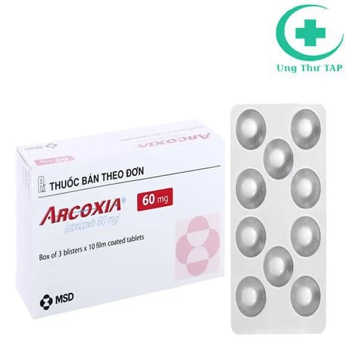 Arcoxia Tab 60mg 30's-  Thuốc trị xương khớp của Tây Ban Nha