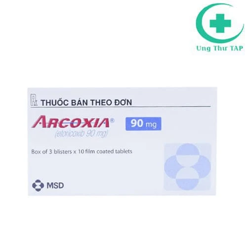 Arcoxia Tab 90mg 30's- Thuốc trị viêm khớp, thấp khớp