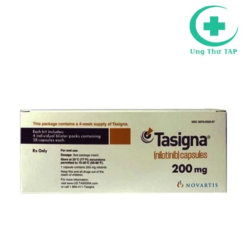 Tasigna 200mg - Thuốc điều trị bệnh bạch cầu hiệu quả 