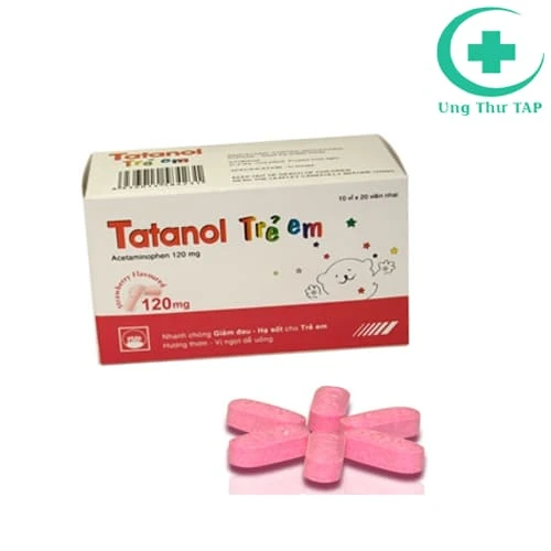 Tatanol 120mg Trẻ em - Thuốc hạ sốt, giảm đau cho trẻ