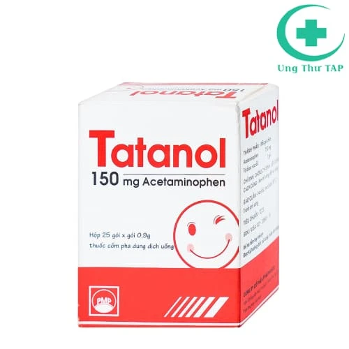 Tatanol 150 Pymepharco - Thuốc điều trị do cảm cúm, nhức đầu