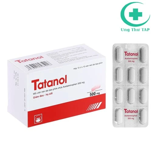 Tatanol 500mg - Thuốc giảm đau, hạ sốt hiệu quả của Pymepharco