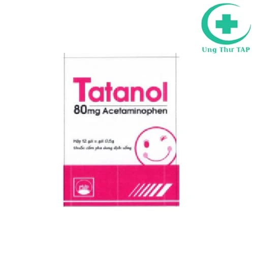 Tatanol 80 Pymepharco - Thuốc điều trị cảm cúm, giảm đau