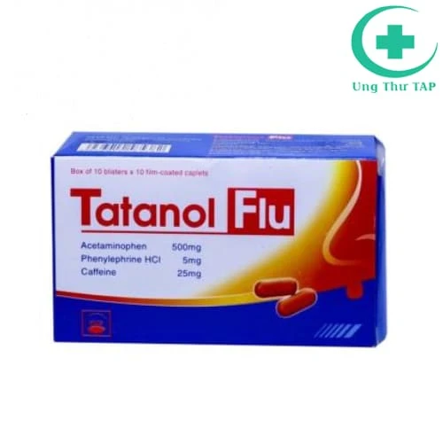 Tatanol Flu Pymepharco - Thuốc trị cảm lạnh và cảm cúm