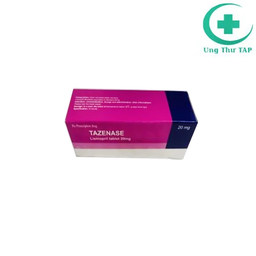 Tazenase 20mg - Thuốc điều trị suy tim và tăng áp huyết