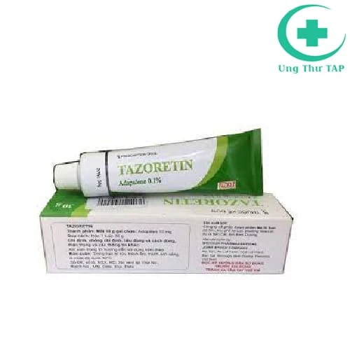 Tazoretin 0.1% - Thuốc điều trị tại chỗ mụn trứng cá hiệu quả