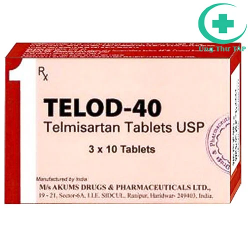 Telod 40 - Thuốc điều trị bệnh tăng huyết áp hiệu quả của Ấn Độ