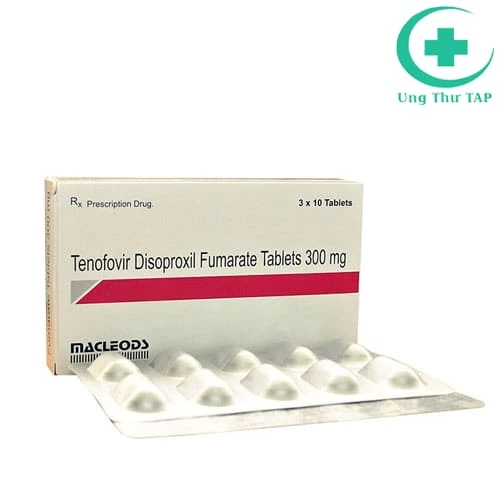 Tenofovir Disoproxil Fumarat tablets 300mg Macleods - Trị viêm gan