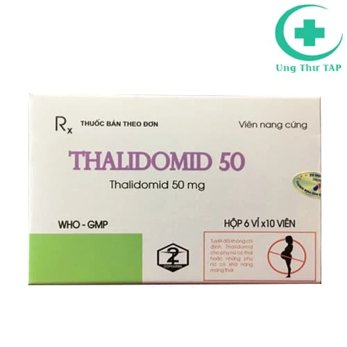 Thalidomid 50 - Thuốc điều trị đa u tủy xương của TW Mediplantex