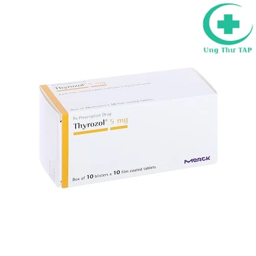 Thiamazol 5 mg - Thuốc điều trị và dự phòng cường giáp
