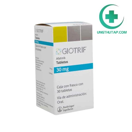 Thuốc Giotrif 30mg điều trị ung thử phổi không tế bào nhỏ