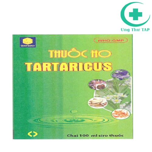 Thuốc ho Tartaricus - Thuốc điều trị ho kèm sốt, đau họng
