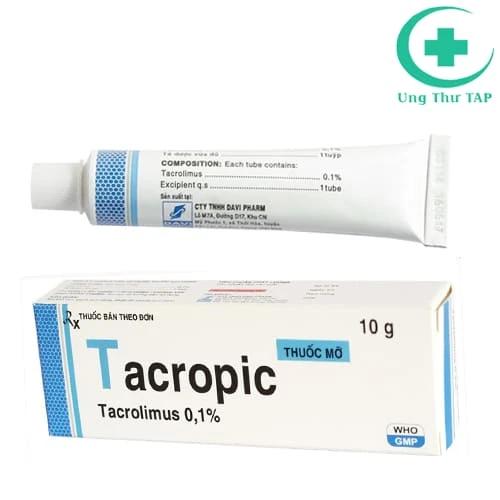 Thuốc Mỡ Tacropic - Thuốc điều trị chàm thể tạng hiệu quả