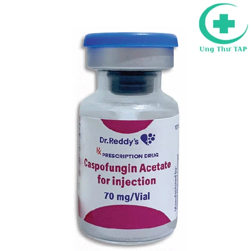 Thuốc tiêm Caspofungin acetate 70mg - Thuốc điều trị nhiễm nấm