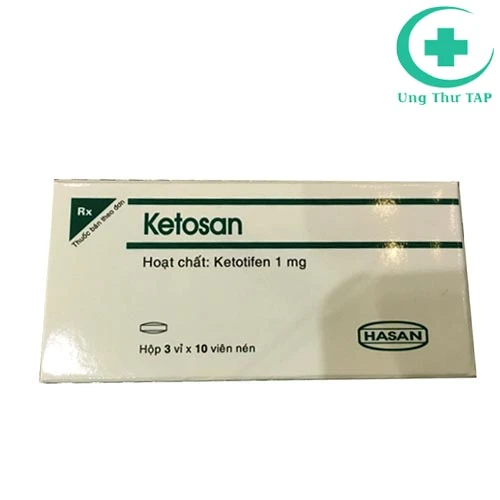 Ketosan-cap - Thuốc Dị ứng,hen phế quản của HASAN 