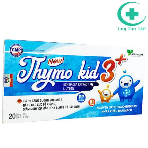 Thymo kid 3+ - Hỗ trợ tăng cường đề kháng cho trẻ